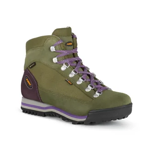 Damskie buty trekkingowe Aku Ultra Light Micro GTX Women's green/deep violet - 37,5 - Buty trekkingowe damskie - miniaturka - grafika 1