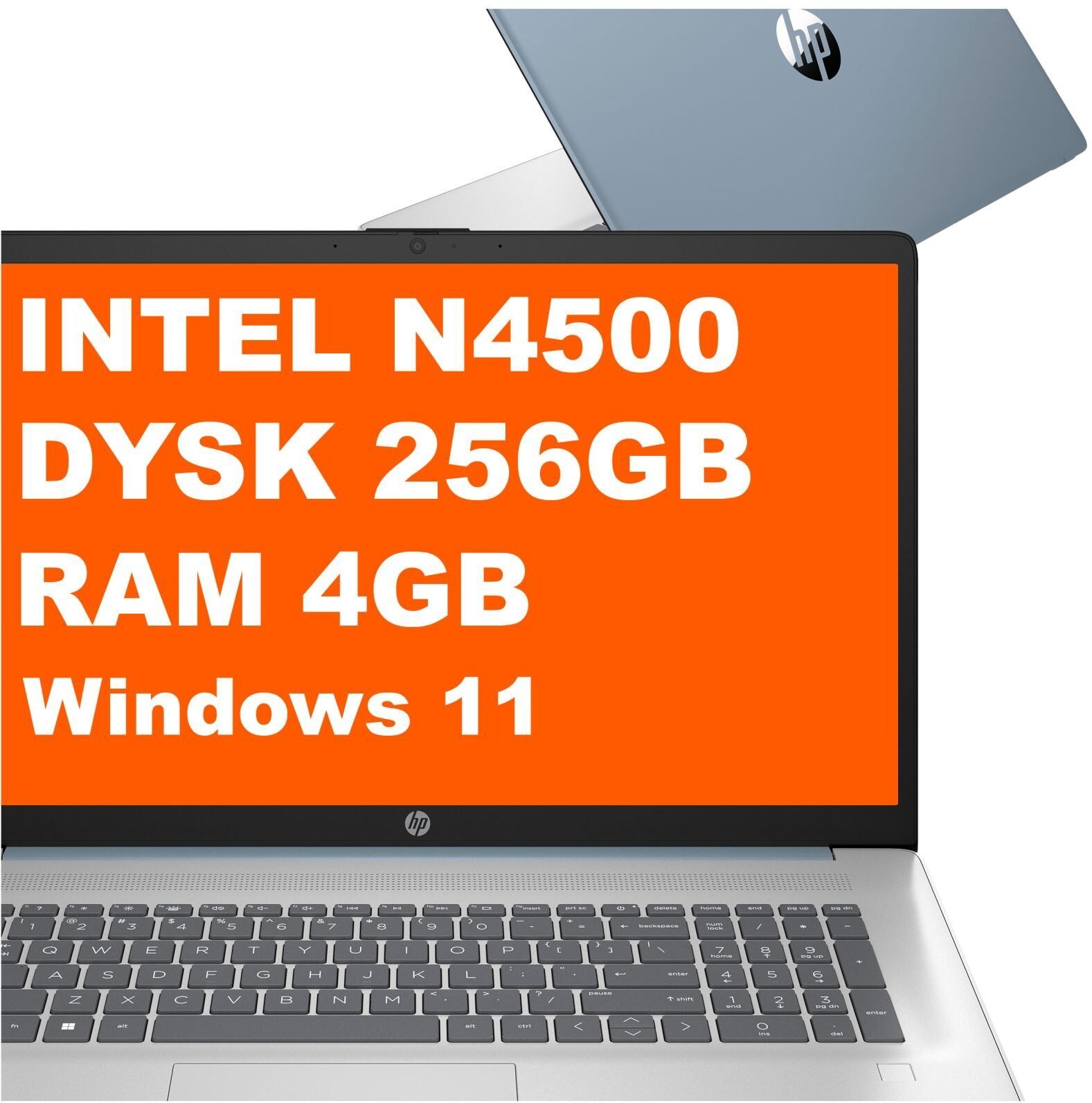HP 17-cn0512nr B89NMUA Intel N4500 4GB 256GB Intel UHD 17,3