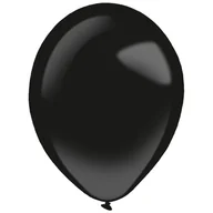 Balony i akcesoria - Balony lateksowe Decorator Fashion Czarne 35cm, 50 szt. - miniaturka - grafika 1