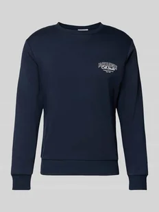 Bluza z nadrukiem z logo model ‘MAKOTO’ - Bluzy męskie - miniaturka - grafika 1