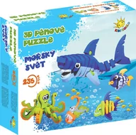 Puzzle - Puzzle 3D Piankowe Klocki Przestrzenne Zwierzątka - miniaturka - grafika 1