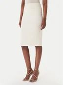 Spódnice - Rinascimento Spódnica ołówkowa CFC0128651003 Beżowy Slim Fit - miniaturka - grafika 1