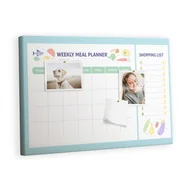 Planery - Kolorowy Organizer - Tablica Korkowa z Pinezkami - Planer posiłków 60x40 cm - miniaturka - grafika 1