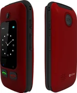 Telefony komórkowe - Estar MOBILE PHONE ESTAR DIGNI FLIP RED - miniaturka - grafika 1
