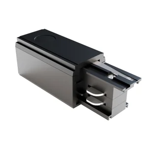 TRINITY zasilanie końcowe lewe czarne do szyny 3-fazowej natynkowej - Lampy pozostałe - miniaturka - grafika 1