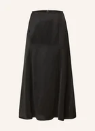 Spódnice - Herskind Spódnica Satynowa Vamp schwarz - miniaturka - grafika 1