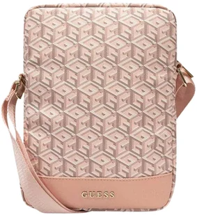 Torba na tablet Guess GUTB10HGCFSEP 10" GCube Stripe Różowy - Etui do tabletów - miniaturka - grafika 1