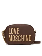 Torebki damskie - LOVE MOSCHINO Torebka JC4026PP1NKD0301 Brązowy - miniaturka - grafika 1