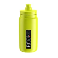 Shakery i bidony sportowe - Elite Bidon Elite FLY jaskrawy żółty, czarna grafika, 550ml - miniaturka - grafika 1