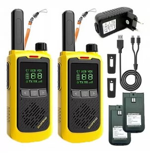 Baofeng Radiotelefon BF-T17 - żółty (R BF-T17 YELLOW) R BF-T17 YELLOW - Krótkofalówki - miniaturka - grafika 1