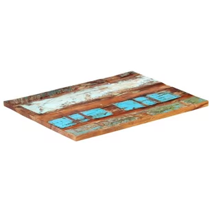 vidaXL Lumarko Prostokątny blat stołu 70x90 cm, 25-27 mm, lite drewno z odzysku 286061 - Meble modułowe i akcesoria - miniaturka - grafika 1