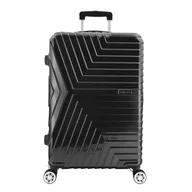Walizki - Duża walizka podróżna na kółkach 26" - czarna Semi Line - miniaturka - grafika 1