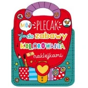 Powieści i opowiadania - Olesiejuk Mój plecak do zabawy i kolorowania z naklejkami LIT-41044 - miniaturka - grafika 1