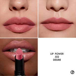 Giorgio Armani Lip Power Pomadka do ust 502 3.0 ml - Szminki - miniaturka - grafika 4