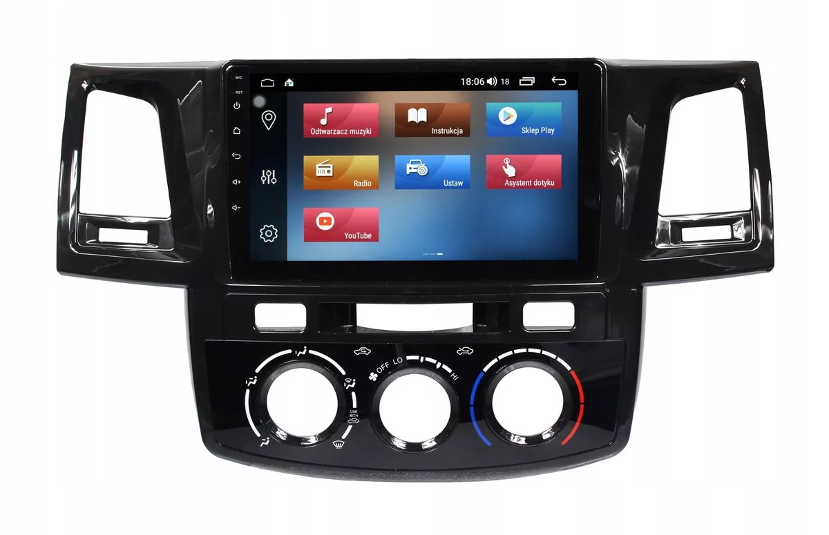 Radio Nawigacja Gps Toyota Hilux 2008-2015 Android