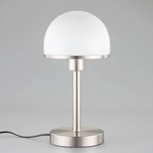 Stylowa lampa stołowa Jolie ze szklanym kloszem - Lampy stojące - miniaturka - grafika 5