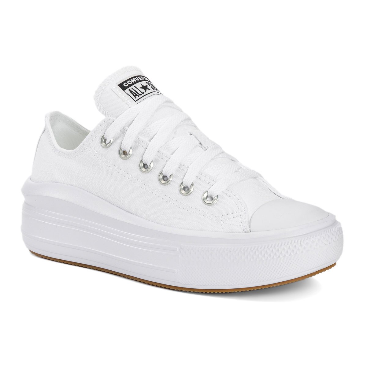 Trampki damskie Converse Chuck Taylor All Star Move Canvas Platform Ox white/white/white 39.5 EU