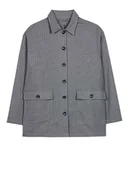 Kurtki damskie - Herrlicher Kurtka koszulowa w kolorze szarym - miniaturka - grafika 1