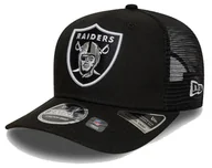 Czapki damskie - Czapka z daszkiem NEW ERA LV Raiders NFL 9SEVENTY Stretch Snap Czarna - miniaturka - grafika 1
