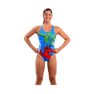 Stroje kąpielowe - HEAD Jack kostium kąpielowy Olympic, damski wielokolorowa wielokolorowa 48 - grafika 1