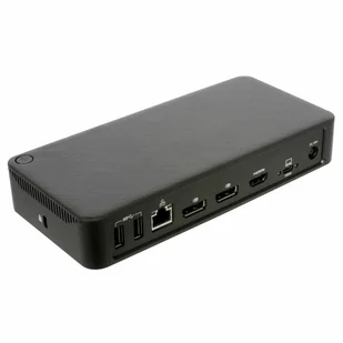 Targus DOCK460EUZ stacja dokująca Przewodowa USB4 Czarny - Stacje dokujące i replikatory portów - miniaturka - grafika 1