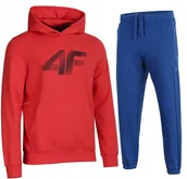 Dresy męskie - 4F MÄSKI DRES BAWEĹNA KOMPLET BLUZA SPODNIE / rozm XL - miniaturka - grafika 1