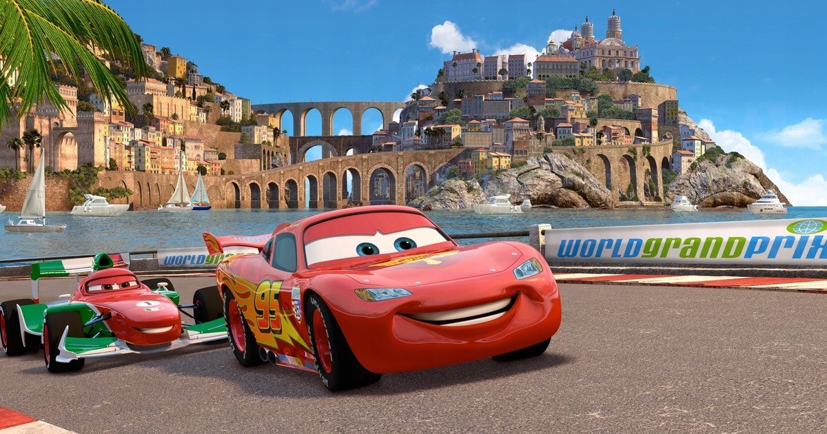 PUZZLE Zygzak McQueen Auta Cars + IMIĘ Pudełko 120 el.