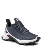 Buty trekkingowe męskie - Salomon Buty Alphacross Blast J 411160 09 W0 Szary - miniaturka - grafika 1