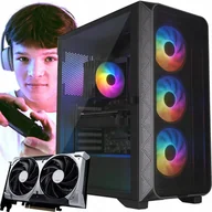 Zestawy komputerowe - Komputer gamingowy RTX 5050 GeForce AMD Ryzen 5 32GB RAM 1TB SSD Windows 11 - miniaturka - grafika 1