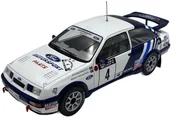 Samochody i pojazdy dla dzieci - Ford Sierra RS Cosworth 1988 1000 Lakes #4 Stig Blomqvist model IXO 1:24 - miniaturka - grafika 1