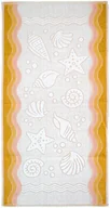 Ręczniki - Greno Ręcznik Flora Ocean RE-FL2-040-ZOLT - miniaturka - grafika 1