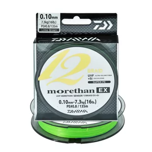 12 -splotowa - Plecionka Morethan Ex+si 0,10/135m - Inne akcesoria dla wędkarzy - miniaturka - grafika 1