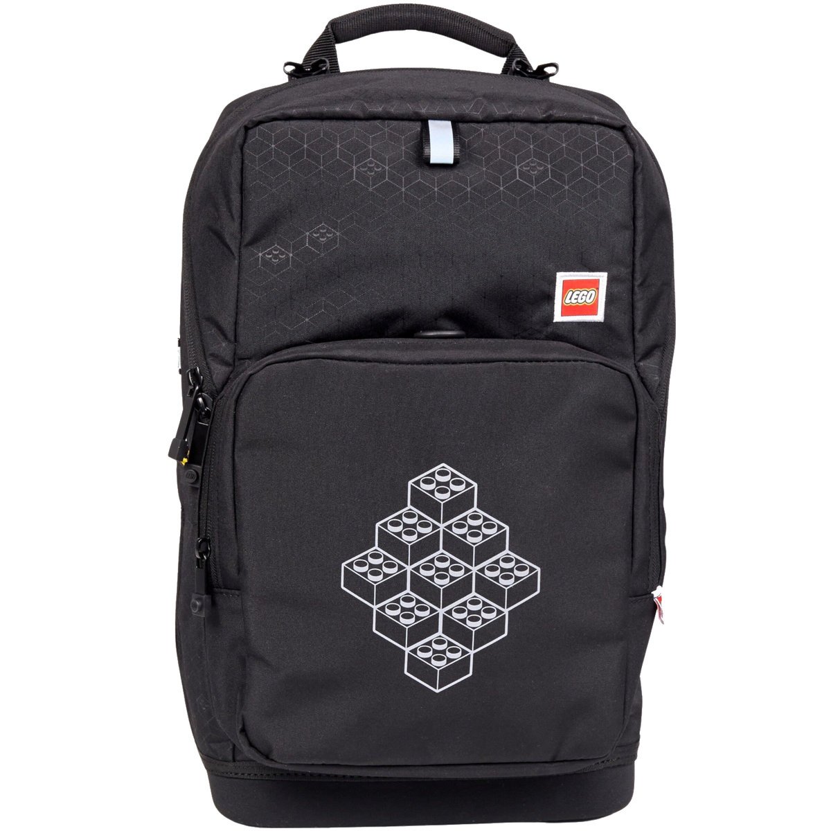 LEGO Bricks Optimo Starter School Backpack 20238-2511, Czarne Plecak, pojemność: 23 L