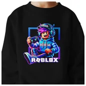 Bluzy dla dziewczynek - BLUZA DZIECIĘCA ROBLOX GRACZ DLA CHŁOPCA DZIEWCZYNKI 104 - miniaturka - grafika 1