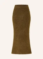 Sukienki - Leger Studio Sukienka Z Dzianiny Frederike Z Alpaką braun - miniaturka - grafika 1