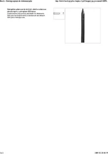 Bosch Dłuto ostre 1618600023 Długość całkowita 280 mm SDS-Max 1 szt - Dłuta - miniaturka - grafika 1