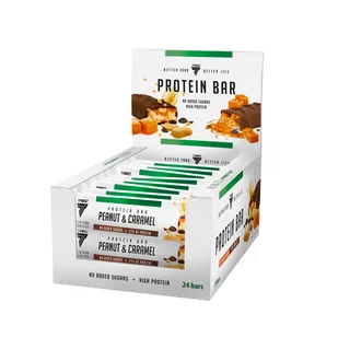 Protein Bar 24X46G Peanut & Caramel - Batony proteinowe - miniaturka - grafika 1