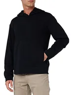 Bluzy męskie - Sisley Bluza męska W/Hood 3BMRS200A, Black 100, XXL, czarny 100, XXL - miniaturka - grafika 1