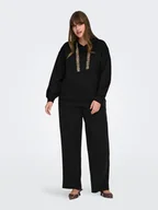 Bluzy damskie - ONLY Bluza w kolorze czarnym - miniaturka - grafika 1