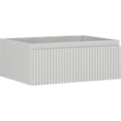 Szafki łazienkowe - Mexen Rivel szafka łazienkowa podumywalkowa 60 cm, 1 szuflada, ryflowana , szara mat - 91A20-06023-1-BF62 - miniaturka - grafika 1