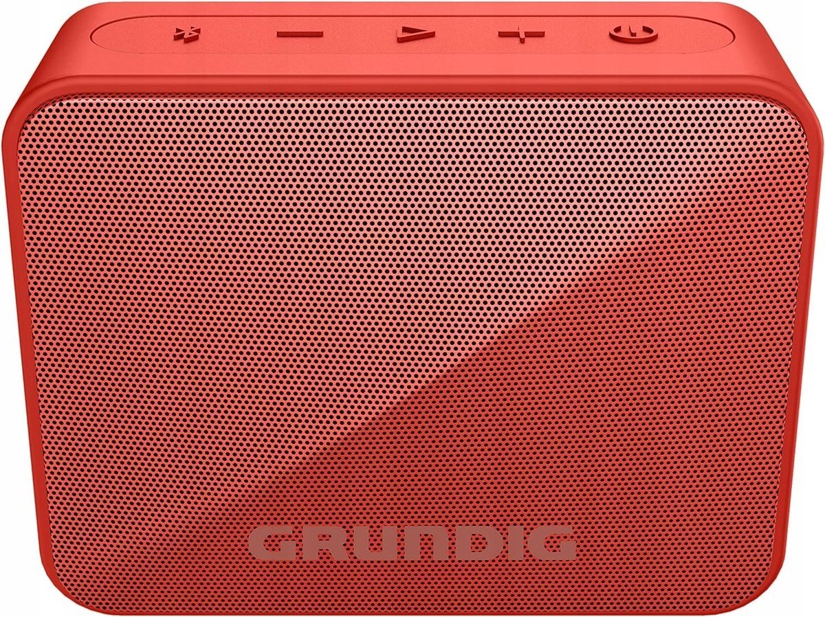Głośnik przenośny bezprzewodowy Bluetooth Grundig GBT Solo czerwony 3,5 W