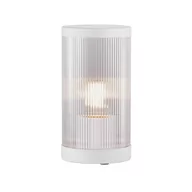Lampy ogrodowe - Lampa stołowa Coupar zewnętrzna, biała - miniaturka - grafika 1