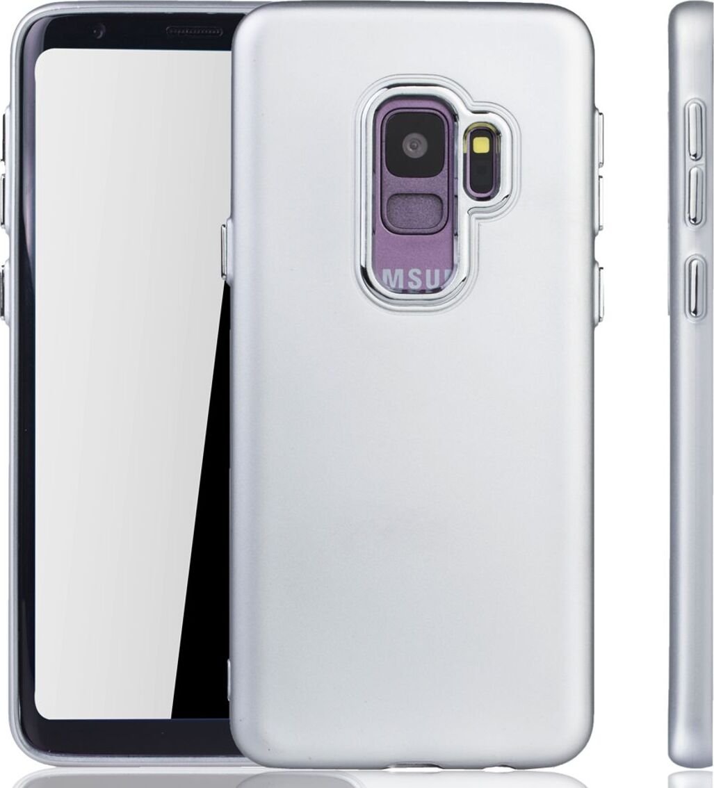 Pokrowiec Samsung Galaxy S9 - Pokrowiec na telefon komórkowy Samsung Galaxy S9 - Etui na telefon komórkowy w kolorze srebrnym