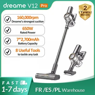 AliExpress Promo CodeDreame V12 PRO bezprzewodowy odkurzacz inteligentny do domu 32KPA wszystko w jednym - Odkurzacze pionowe - miniaturka - grafika 1
