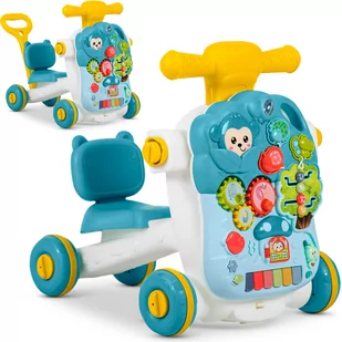 Stolik Edukacyjny Pchacz Chodzik Interaktywny 5W1 Ricokids - Chodziki - miniaturka - grafika 1