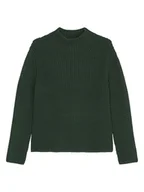 Swetry damskie - Marc O´Polo Sweter w kolorze ciemnozielonym - miniaturka - grafika 1
