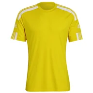 Moda i Uroda OUTLET - Adidas Meżczyzni Squad 21 Jsy Ss Koszulki, Żółty/Biały, L - miniaturka - grafika 1