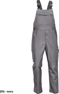 Odzież robocza - CERVA TELDE - ogrodniczki - szary 60 - miniaturka - grafika 1