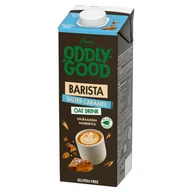Napoje roślinne - Oddlygood Barista Salted Caramel Napój owsiany do kawy o smaku karmelowym 1 l - miniaturka - grafika 1