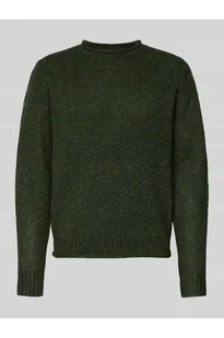 Sweter z dzianiny z okrągłym dekoltem model Donegal Jumper - Superdry - Swetry męskie Sweter z dzianiny z okrągłym dekoltem model Donegal Jumper - Superdry - Swetry męskie - miniaturka - grafika 1